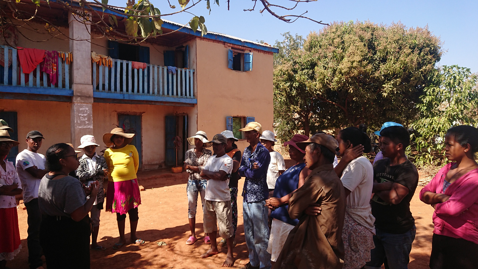 Séance d’échange communautaire à Ampotaka (Hautes Terres)