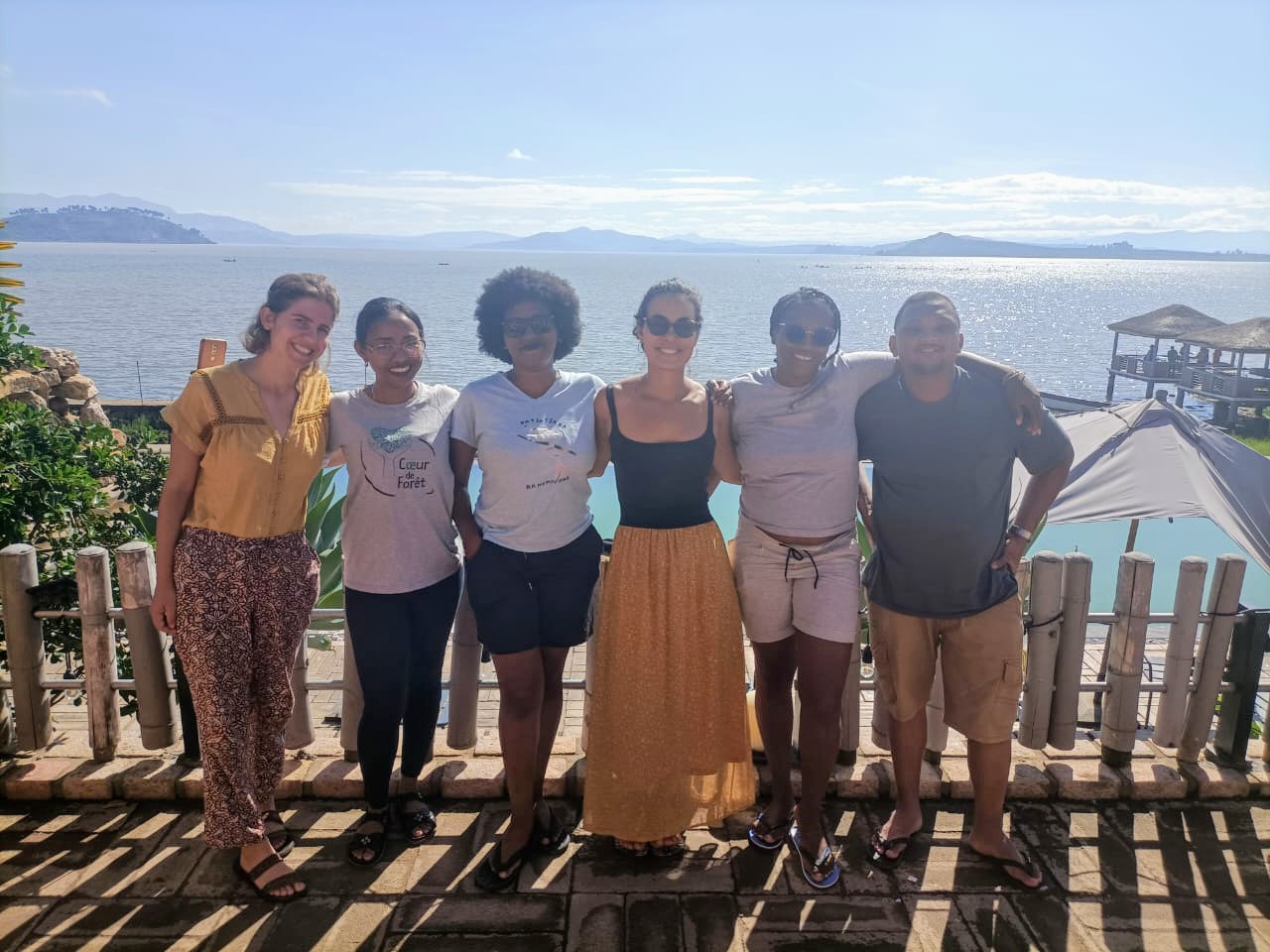 Avec l’équipe transversale de Cœur de Forêt Madagascar