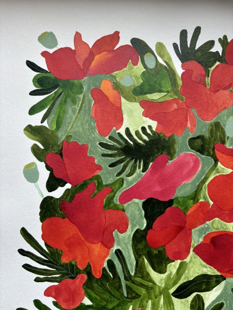 Poppies in Belvès