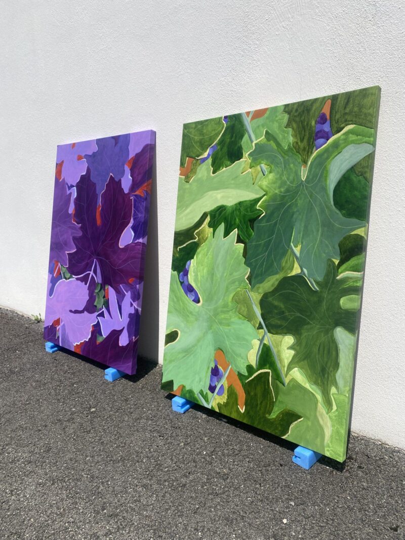 Vert sur Violet – I